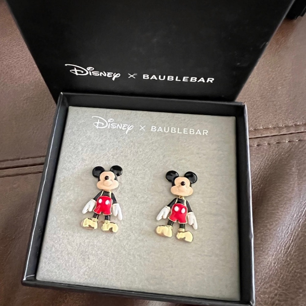 Disney Baublebar Mickey Mouse Earrings